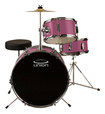 Union Drums - Uj3 3-piece Drum Set - Pink