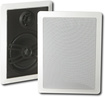 Yamaha - Natural Sound 6-1/2" 3-way In-wall Speakers (pair) - White