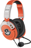 Turtle Beach - Star Wars X-wing Pilot Over-the-ear Gaming Headset - Orange/gray