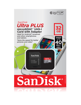 Memory SanDisk 32GB MircoSD Ultra Card