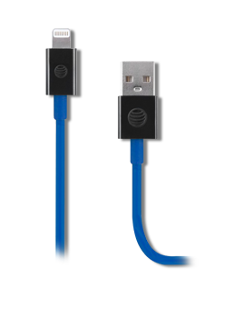 AT & T Charge and Sync Cable - Lightning to USB