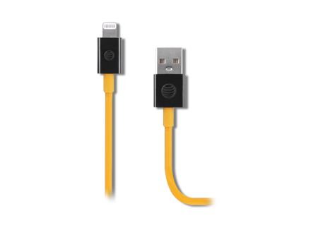 AT & T Charge and Sync Cable - Lightning to USB