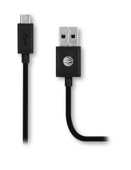 AT & T Cable 9 in. Charge and Sync Micro USB