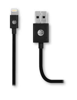 AT & T Cable 9 in. Charge and Sync Lightning