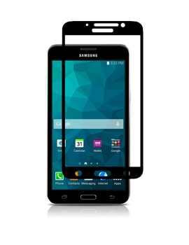 Moshi Black Anti-Glare/Anti Fingerprint iVisor Screen Protector - Samsung Galaxy Mega 2