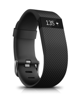 Fitbit Charge Activity Tracker with Heart Rate Monitor - iPhone and Android