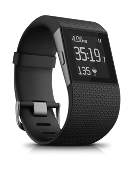 Fitbit Surge Smartwatch with Heart Rate Monitor - iPhone and Android