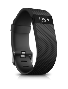 Fitbit Charge Activity Tracker with Heart Rate Monitor - iPhone and Android