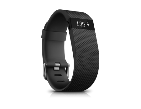 Fitbit Charge Activity Tracker with Heart Rate Monitor - iPhone and Android