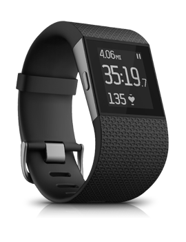 Fitbit Surge Smartwatch with Heart Rate Monitor - iPhone and Android