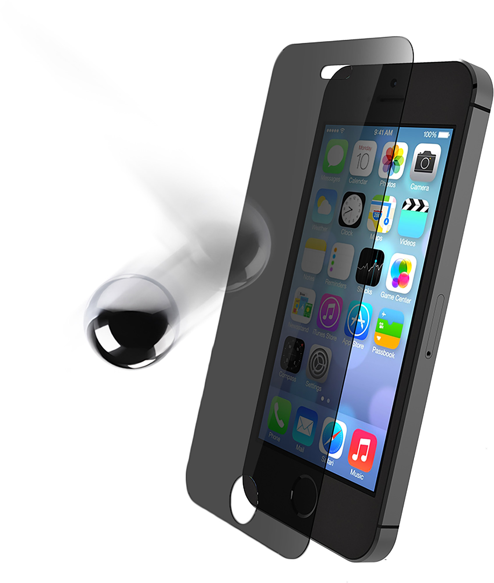 OtterBox Alpha Glass Screen Protector for iPhone 5/5s and iPhone 5c