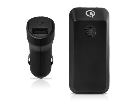 AT & T Quick Charge Car Charger Bundle