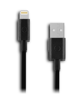AT & T 10-foot Charge & Sync Lightning Cable