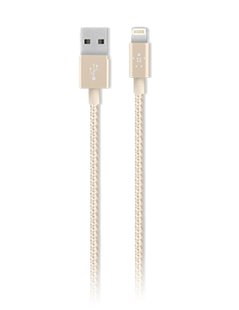 Belkin Premium Braided Lightning Charge/Sync Cable