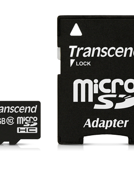 Memory Transcend Class 10 Card