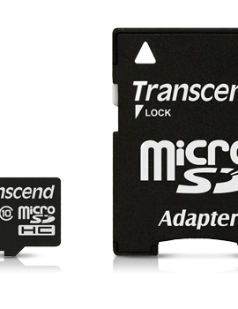 Memory Transcend Class 10 Card
