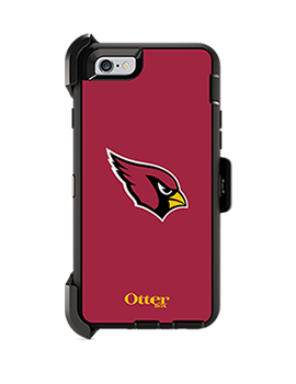 OtterBox Defender Series NFL Arizona Cardinals Case and Holster - iPhone 6/6s