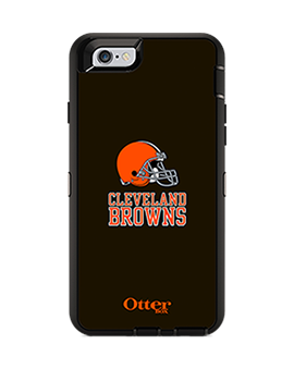 OtterBox Defender Series NFL Cleveland Browns Case and Holster - iPhone 6/6s