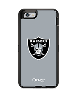 OtterBox Defender Series NFL Oakland Raiders Case and Holster - iPhone 6/6s