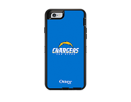 OtterBox Defender Series NFL San Diego Chargers Case and Holster - iPhone 6/6s