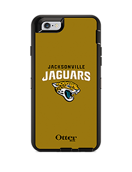 OtterBox Defender Series NFL Jacksonville Jaguars Case and Holster - iPhone 6/6s