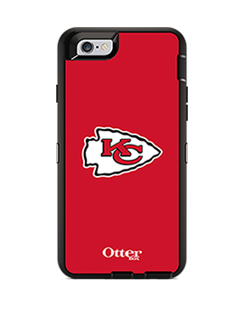 OtterBox Defender Series NFL Kansas City Chiefs Case and Holster - iPhone 6/6s