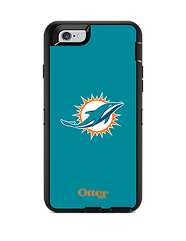 OtterBox Defender Series NFL Miami Dolphins Case and Holster - iPhone 6/6s