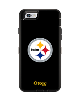 OtterBox Defender Series NFL Pittsburgh Steelers Case and Holster - iPhone 6/6s