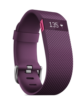 Fitbit Charge Activity Tracker with Heart Rate Monitor - iPhone and Android