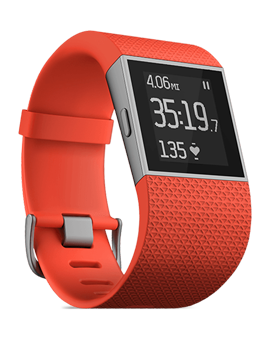 Fitbit Surge Smartwatch with Heart Rate Monitor - iPhone and Android