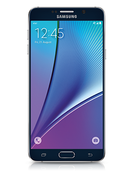 Samsung Galaxy Note5 - 64GB - Black Sapphire