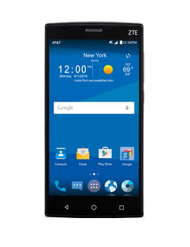 ZTE ZMAX 2 GoPhone - Black