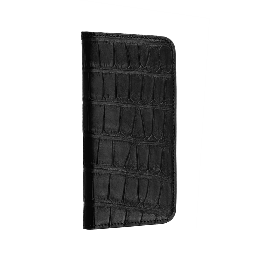 Alligator Wallet Folio - Black