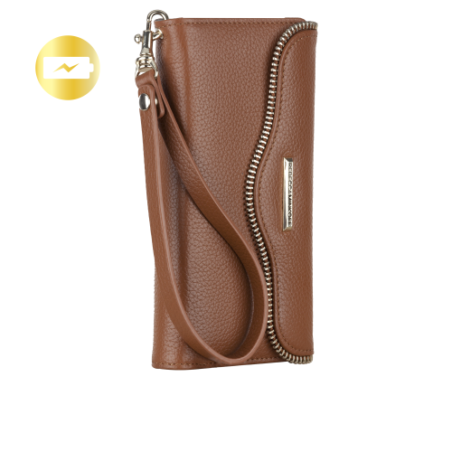 Rebecca Minkoff Charging Wristlet - Almond