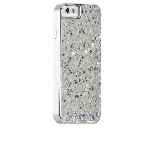 Rebecca Minkoff Glitter Case - Silver Stars