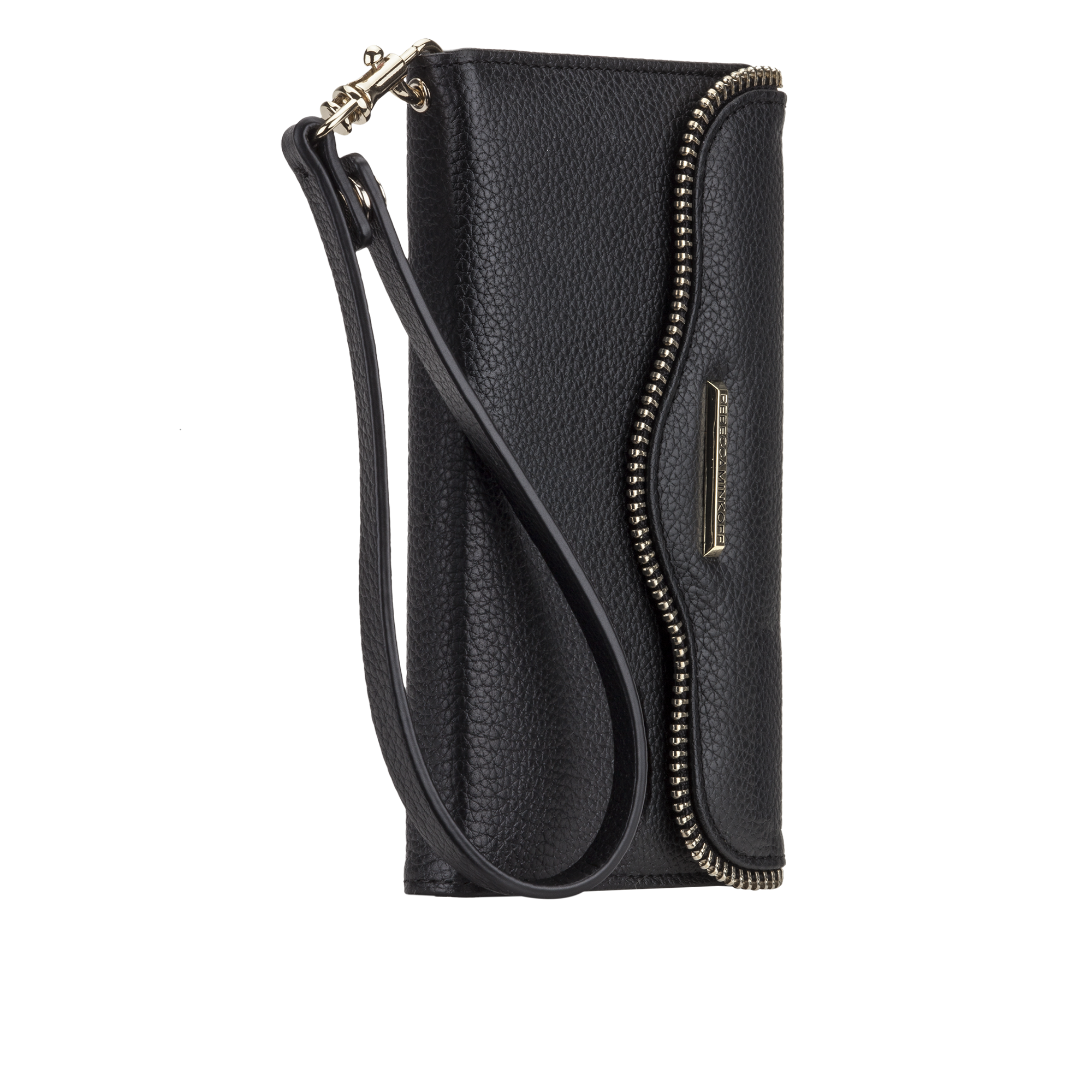 Rebecca Minkoff Leather Wristlet - Black
