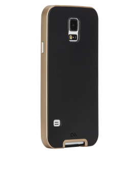 Slim Tough Case - Black w/ Gold Bumper