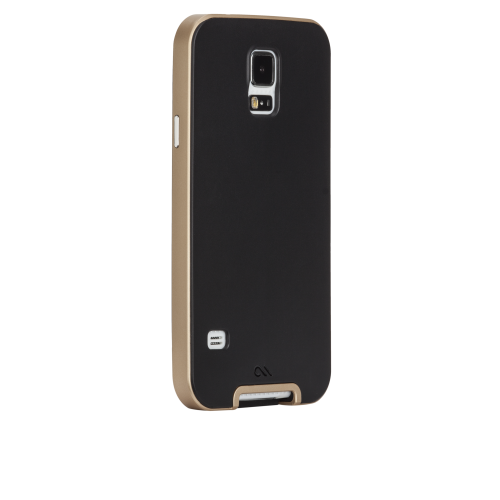 Slim Tough Case - Black w/ Gold Bumper