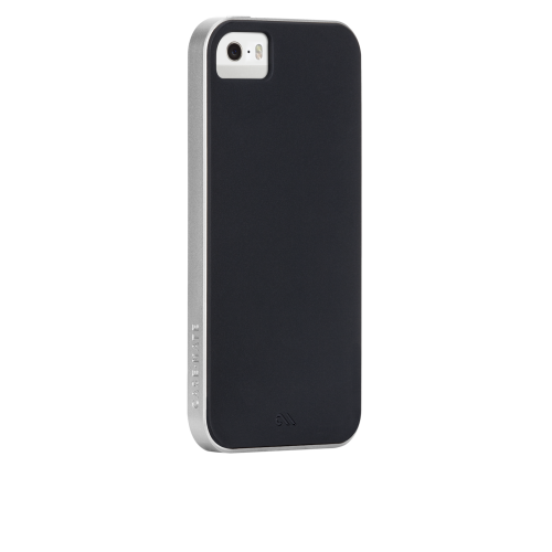 Slim Tough Case - Black w/ Silver Bumper