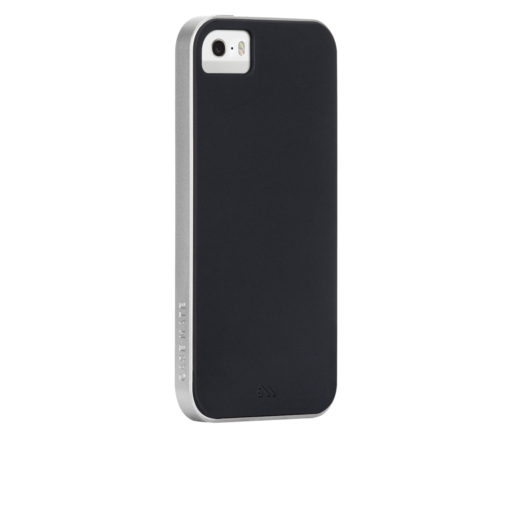 Slim Tough Case - Black w/ Silver Bumper