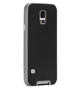 Slim Tough Case - Black w/ Silver Bumper