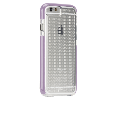 Tough Air Case - Clear & Iris Purple