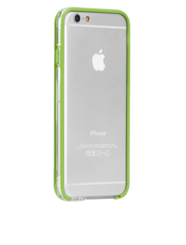 Tough Frame Case - Clear & Lime Green
