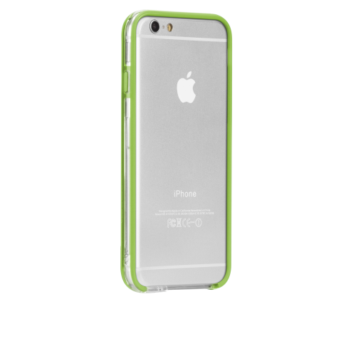 Tough Frame Case - Clear & Lime Green