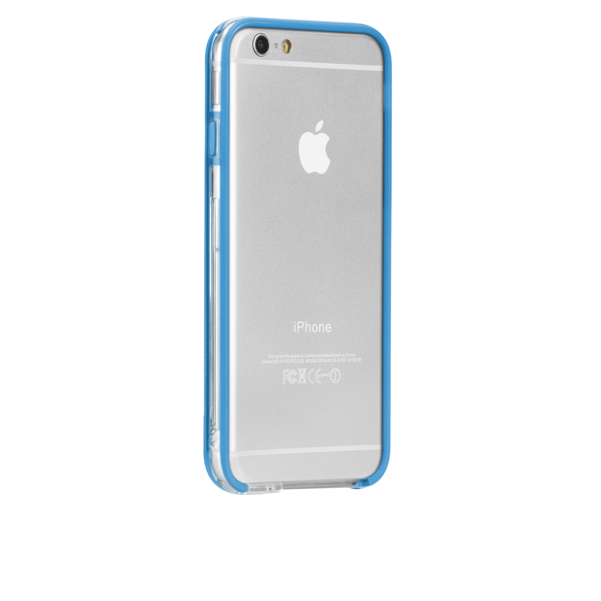 Tough Frame Case - Clear & Olympian Blue