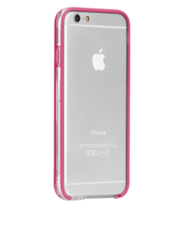 Tough Frame Case - Clear & Pink