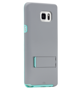 Tough Stand Case - Titanium & Pool Green