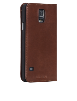 Wallet Folio Case - Dark Brown