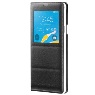 Samsung Galaxy Note 4 S-View Flip Cover - Charcoal