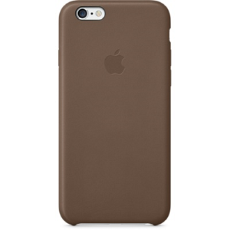 iPhone 6 Leather Case - Olive Brown